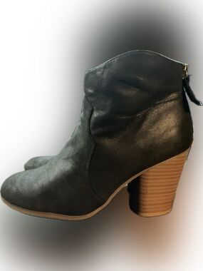 Route 66 Black Suede Boots
